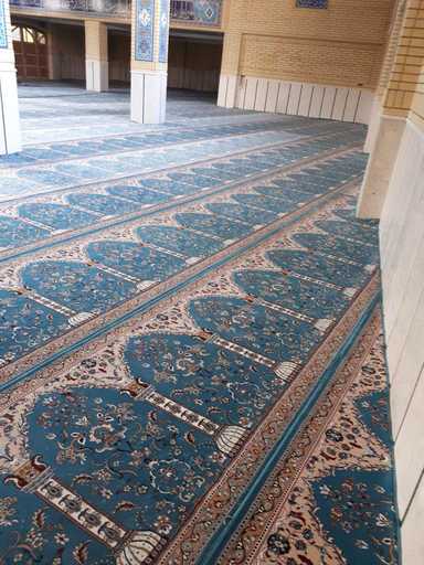 سجاده فرش مسجد - فرش سجاده ای کاشان