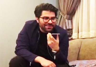  ویدئو : گپ خودمانی حامد همایون با کاربران گپ در شب یلدا